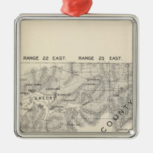 Yosemite National Park Metal Ornament