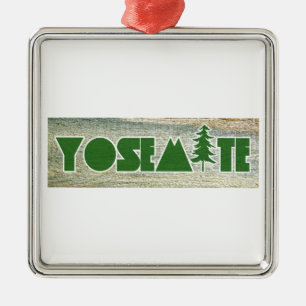 Yosemite National Park Metal Ornament