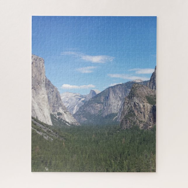 Yosemite National Park Mountain Valley Scenic Jigsaw Puzzle (Vertical)