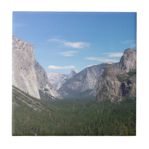 Yosemite National Park Mountain Valley Scenic Tile
