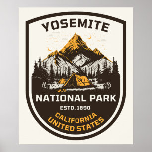 Yosemite National Park Outdoors and Nature Poster