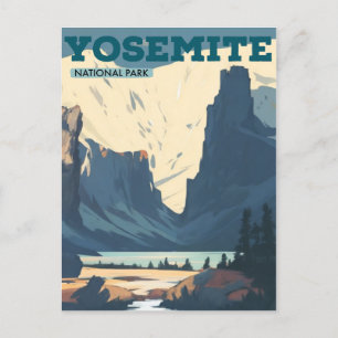 Yosemite National Park  Postcard
