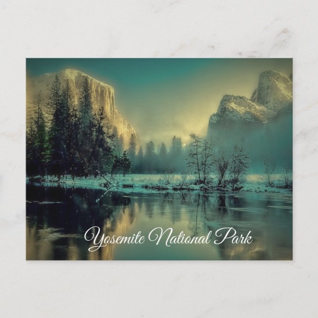 Yosemite National Park Postcard (Front)
