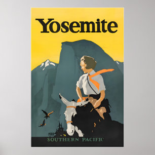 Yosemite National Park Poster Maurice Logan Art