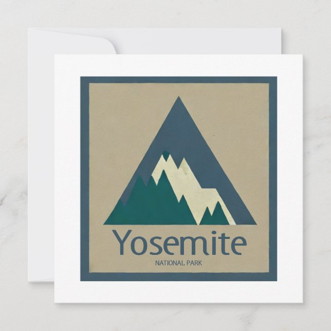 Yosemite National Park Rustic (Front)