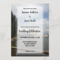 Yosemite National park rustic Mountain Wedding