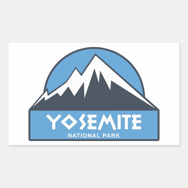 Yosemite National Park Sticker (Front)