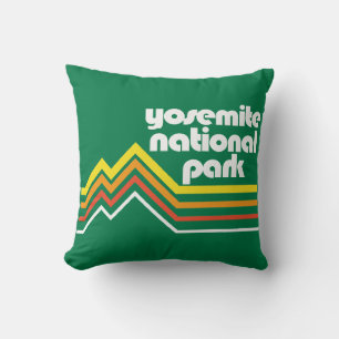 Yosemite National Park Throw Pillow
