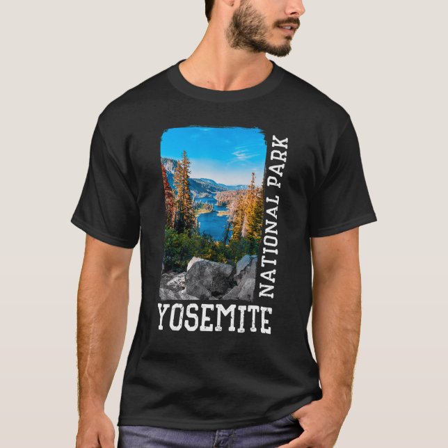 Yosemite National Park Tshirt, California National T-Shirt (Front)