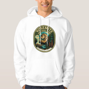 YOSEMITE NATIONAL PARK - Vintage Ranger Emblem Hoodie