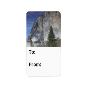 Yosemite Reflection Label
