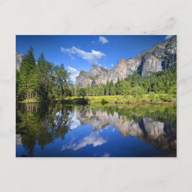 Yosemite Reflection Postcard (Front)