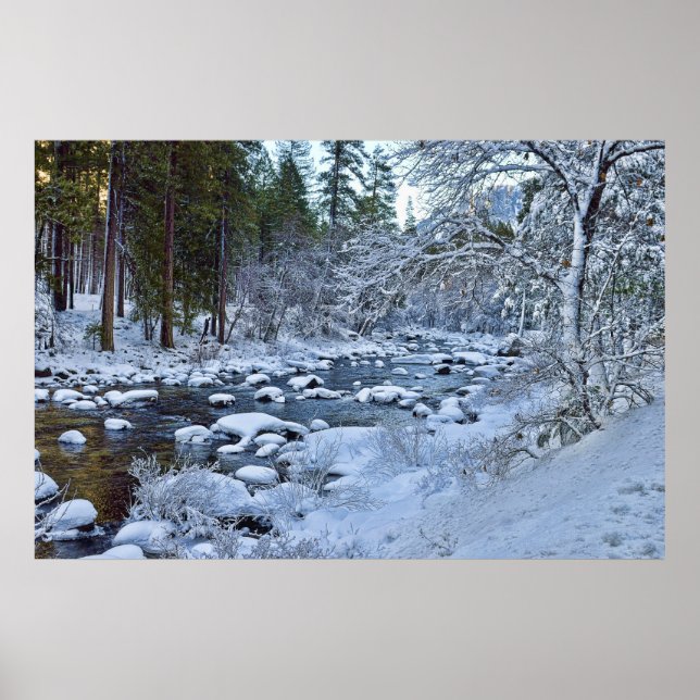 Yosemite River Poster (Front)
