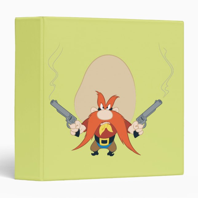Yosemite Sam Back Off Binder (Front/Spine)