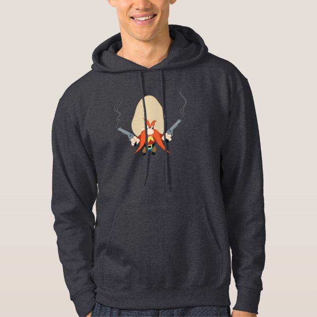 Yosemite Sam Back Off Hoodie (Front)