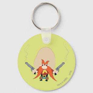 Yosemite Sam Back Off Keychain