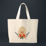 Yosemite Sam Back Off Large Tote Bag<br><div class="desc">Yosemite Sam Character Art</div>
