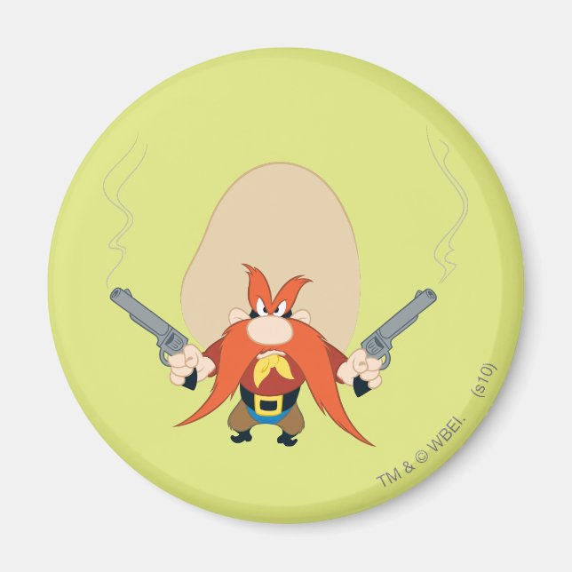 Yosemite Sam Back Off Magnet (Front)