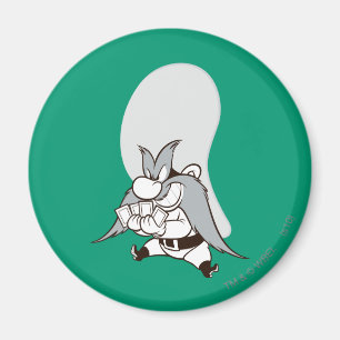 Yosemite Sam Playing Cards Magnet