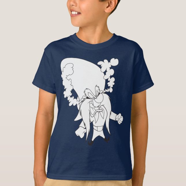 Yosemite Sam Steaming Mad T-Shirt (Front)