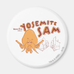Yosemite Sam Warner Bros. Presents Magnet