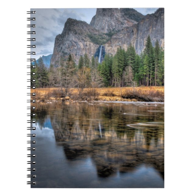 Yosemite Scenic Falls Notebook (Front)