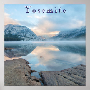 Yosemite Tenaya Lake Sunrise Poster