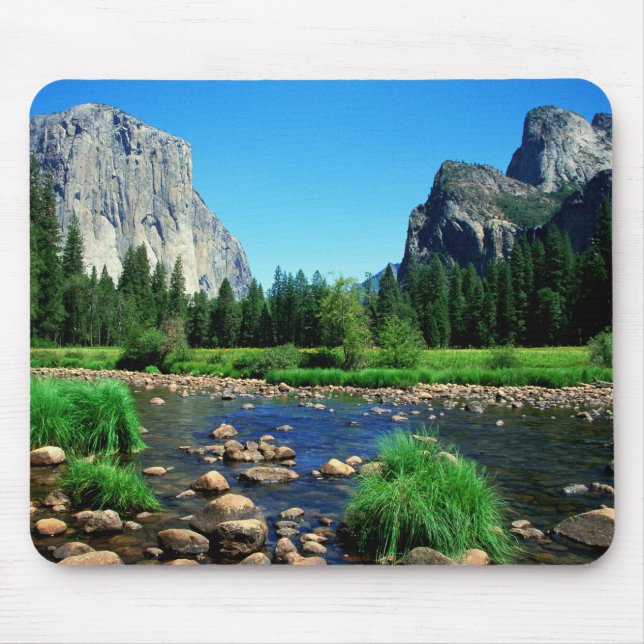 yosemite valley 20x30 copy mouse pad (Front)