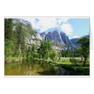 Yosemite Valley blank card
