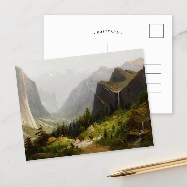Yosemite Valley, CA | Frederick Ferdinand Schafer Postcard (Creator Uploaded)
