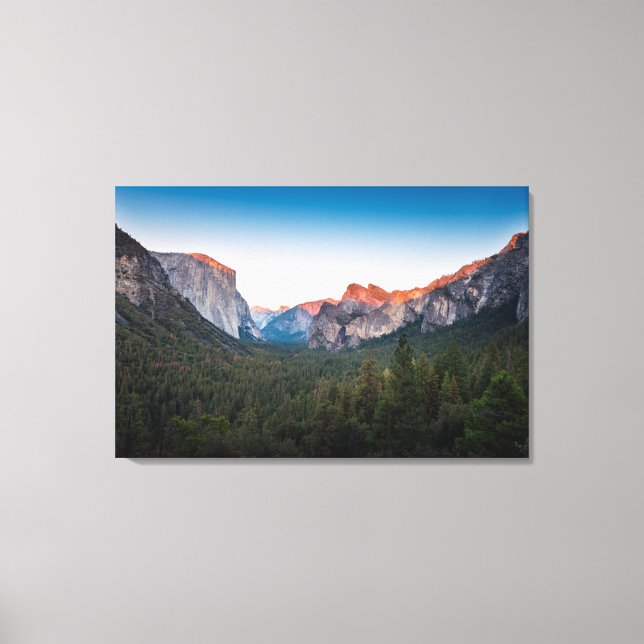 Yosemite Valley, California Canvas Print (Front)