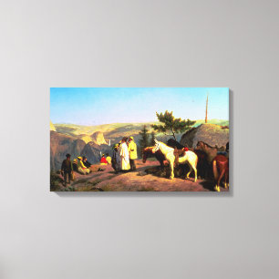 Yosemite Valley from Glacier Point 1874 Canvas Print