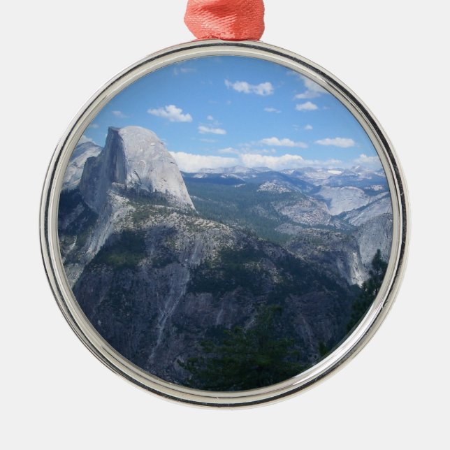 Yosemite Valley from Glacier Point Metal Ornament (Front)