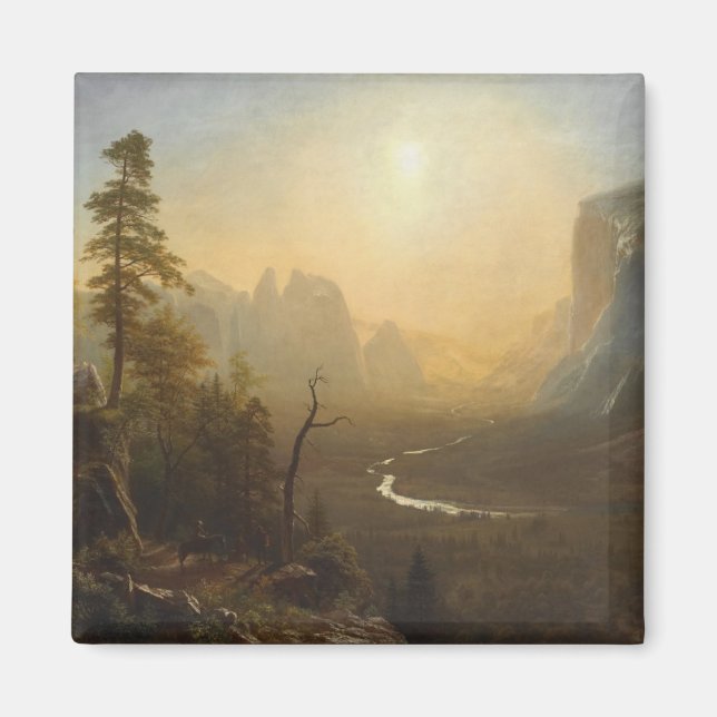 Yosemite Valley, Glacier Point Trail Magnet (Front)
