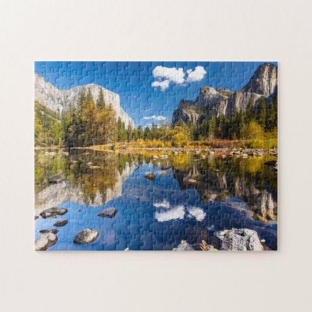 Yosemite Valley in Fall Jigsaw Puzzle (Horizontal)