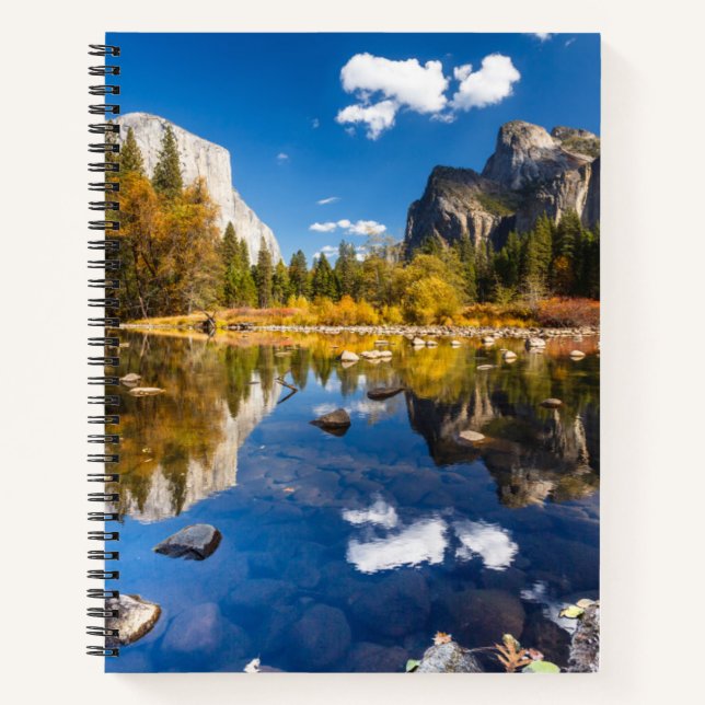 Yosemite Valley in Fall Notebook (Front)