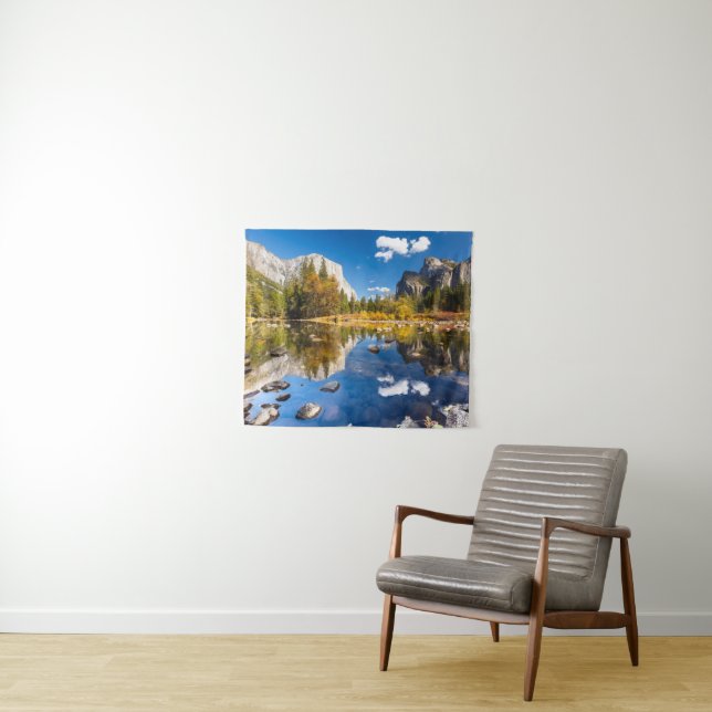 Yosemite Valley in Fall Tapestry (In Situ (Horizontal))