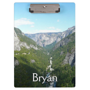 Yosemite Valley in Yosemite National Park Clipboard