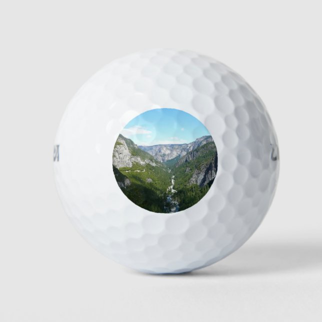 Yosemite Valley in Yosemite National Park Golf Balls (Front)