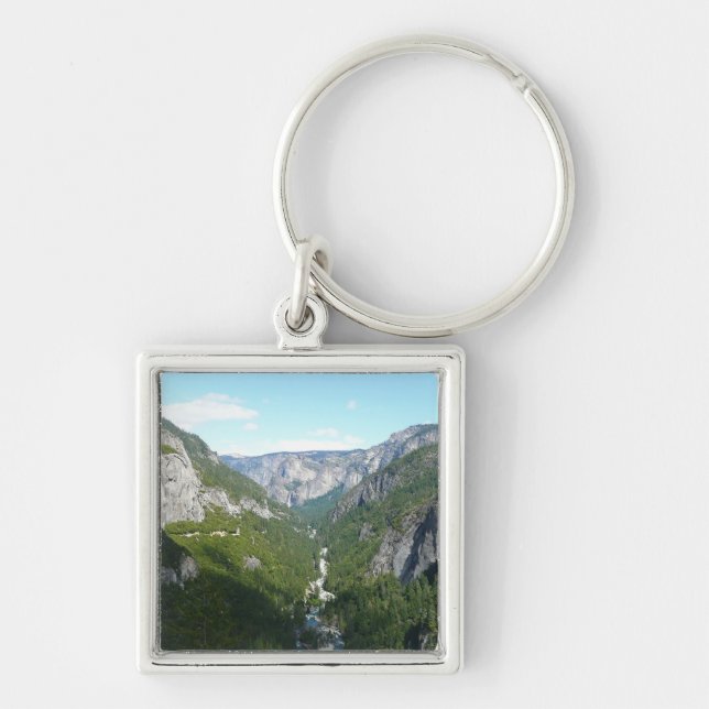 Yosemite Valley in Yosemite National Park Keychain (Front)
