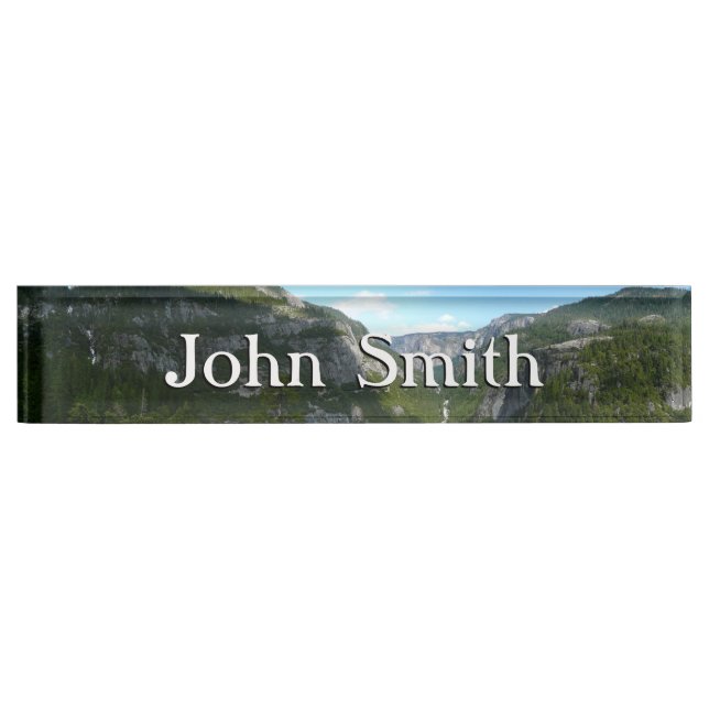 Yosemite Valley in Yosemite National Park Nameplate (Front)