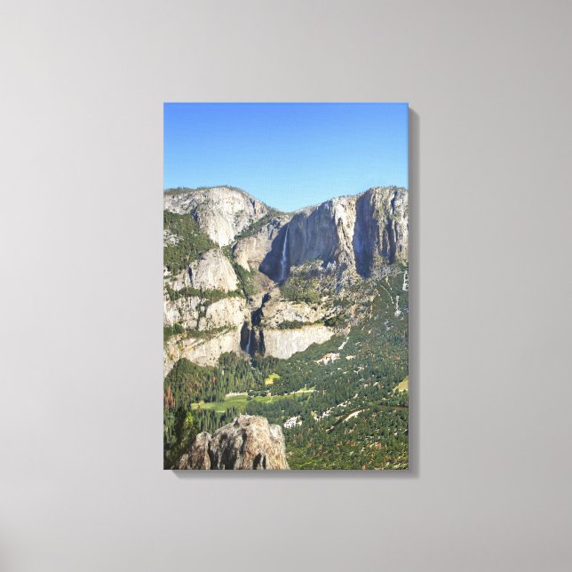 Yosemite Valley Panorama 3 - Yosemite Canvas Print (Front)