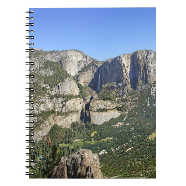 Yosemite Valley Panorama 3 - Yosemite Notebook (Front)