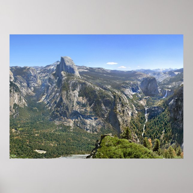 Yosemite Valley Panorama - Yosemite Poster (Front)