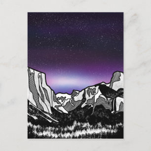 Yosemite Valley Postcard