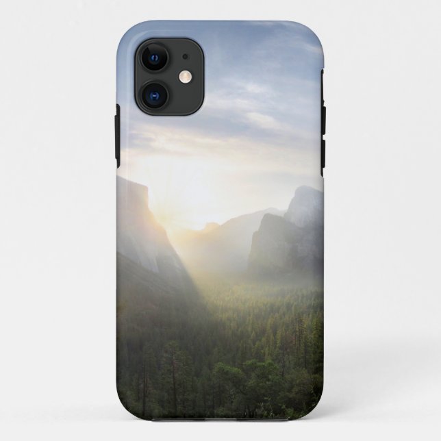 Yosemite Valley Sunrise from Inspiration Point Case-Mate iPhone Case (Back)