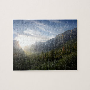 Yosemite Valley Sunrise from Inspiration Point Jigsaw Puzzle