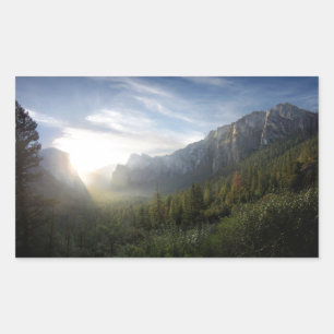 Yosemite Valley Sunrise from Inspiration Point Sticker