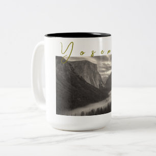 Yosemite Valley Two-Tone Coffee Mug