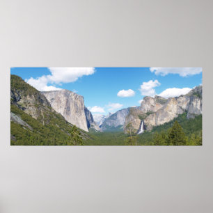 Yosemite Valley View Poster